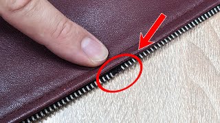 Tailor shared a secret Repair of a broken zipper [upl. by Ytoc]