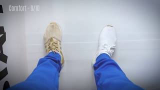 Adidas Nmd R1 Linen Khaki vs White Gum  On Feet Comparison [upl. by Yahsat]