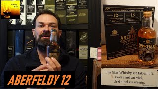 Aberfeldy 12  Highland Single Malt Whisky Whisky Verkostung Nr785 [upl. by Arorua753]