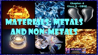 Materials Metals and NonMetals  Chapter4  metals nonmetals videos cbse class8 science [upl. by Landsman]