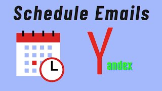 How to schedule an email in yandex mail [upl. by Nimsay]