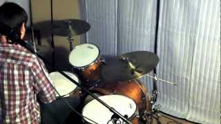 Premier mid1990s XPK Birch and Eucalyptus Drum Set Demo [upl. by Timmi]