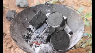 How to recycle woody waste into charcoal briquettes  WasteAid [upl. by Morell]