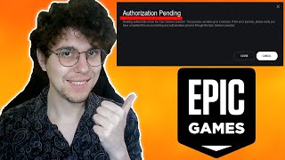 How To Fix Authorization Pending Epic Games [upl. by Andromede]