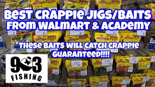 Best Crappie Fishing Baits From Walmart amp Academy [upl. by Caterina18]