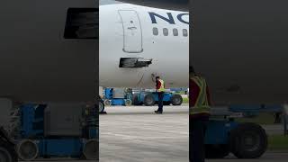 Airstairs Deployed On A Boeing 737400 [upl. by Nylaret]