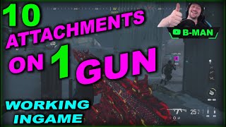 10 ATTACHMENTS ON 1 GUN WORKING INGAME  MW3 GLITCH  WARZONE 10 ATTACHMENT GUN GLITCH [upl. by Ytineres]