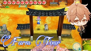 Story of Seasons  Trio of Towns 🌄🫑⛩️ Farm Tour  Save Data Citra [upl. by Dirgni37]