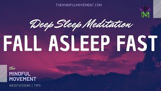 Fall Asleep Fast Deep Sleep Meditation for Insomnia  Mindful Movement [upl. by Nomad]