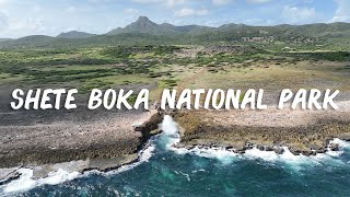 Shete Boka National Park Curacao  Blowholes Inlets and Crashing Waves [upl. by Alegnad927]