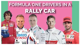 F1 Drivers who have Driven a Rally Car and WRC Drivers who have driven an F1 car PART 1 [upl. by Nnylyak]