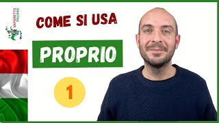 Luso di PROPRIO in italiano  Video 1 PROPRIO come aggettivo possessivo [upl. by Nueoht]