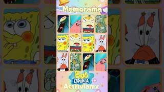 Hazlo Antes de Que Termine el Tiempo Memorama de Bob Esponja ⏰🔥🍍🧽 [upl. by Niamreg]