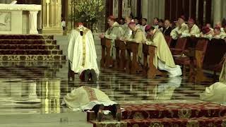 Litany of Supplication  Mass of Ordination of Bishops  March 1st 2022  St Patrick’s Cathedral [upl. by Asilad23]