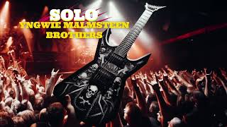 Yngwie Malmsteen  Brothers  Backing track for SOLO [upl. by Nevlin]