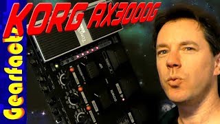 How did I miss this Korg AX3000G Multi effect for guitar [upl. by Arbua25]