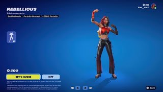 Fortnite Rebellious dance [upl. by Orimisac253]