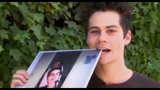 Dylan OBrien reacts to a fans picture [upl. by Wehttam]