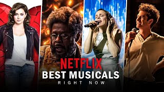 Top 10 Musicals on Netflix Right Now [upl. by Netsoj]