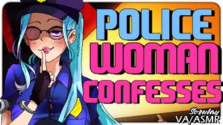 ASMR PoliceWoman Confesses Her Feelings Under Arrest Love Voice Acting Italian Accent [upl. by Sabra958]