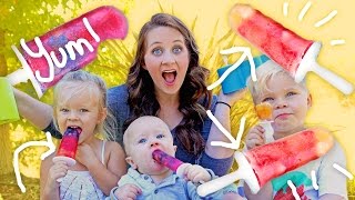 EASY KIDFRIENDLY DIY POPSICLES [upl. by Studnia626]