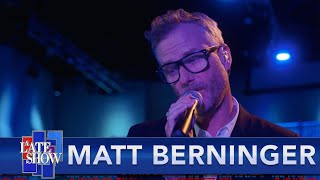 Matt Berninger quotOne More Secondquot [upl. by Adieno]