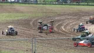 radford autograss 19513 class 8 graham bennet 7f roll [upl. by Notwal]