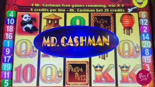 Mr Cashman Panda Pays FREE GAMES Classic Slots  Monday Slot Bites [upl. by Salkcin]