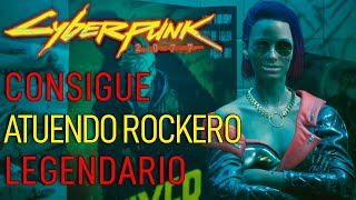 Cyberpunk 2077 ATUENDO ROCKERO LEGENDARIO  UBICACIĂ“N DE TODO EL SET  PANDORA GAME [upl. by Falconer850]