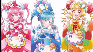 Delicious party precure transformation phrases [upl. by Ja931]