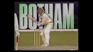 BOTHAM  DOCUMENTARY TRIBUTE TO IAN BOTHAM SEPTEMBER 28 1994 GARRY SOBERS VIV RICHARDS LILLEE GOWER [upl. by Enej]