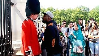 Man Wrestler Assaults Queens Guard See What Happened Next [upl. by Bully79]