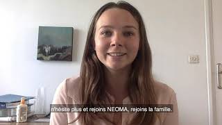 Hortense de la prépa du Lycée Clémenceau à Nantes  pourquoi avoir choisi NEOMA [upl. by Nefen]