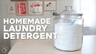 Homemade Laundry Detergent [upl. by Aekal]