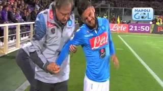 Infortunio Lorenzo Insigne FiorentinaNapoli 201415 [upl. by Zelten]