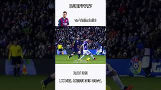 Messi Goal vs Valladolid [upl. by Celene595]