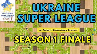 Carcassonne Ukraine Super League Season 1 Finale LIVE [upl. by Alis599]