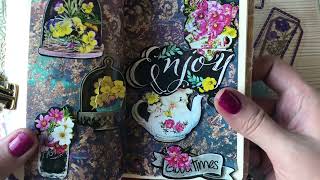 Damask for Fall Art Journal [upl. by Pucida809]