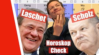 Laschet und Scholz im chinesischen Horoskop Check  Feng Shui am Freitag [upl. by Yenttirb]