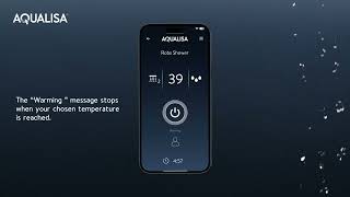 How to control your Aqualisa shower using the new Aqualisa Smart Shower App  2024 [upl. by Cissiee]