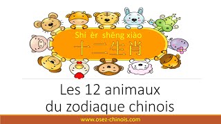 12 animaux du zodiaque chinois [upl. by Metabel]