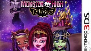 Monster High 13 Wishes Gameplay Nintendo 3DS 60 FPS 1080p [upl. by Aniuqahs]