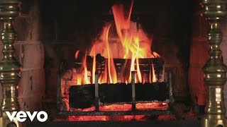 Band of Merrymakers  Joy to the World Yule Log Video [upl. by Eelanaj513]