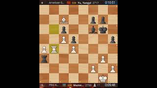 GM Mamedyarov Shakhriyar vs GM Yu Yangyi [upl. by Semajwerdna286]