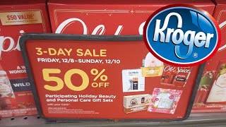 Kroger 3 Day Sale Personal Care Gift Sets 50 Off  1281210  InStore  Bonus Stouffers Deal [upl. by Harrod]