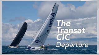 The Transat CIC Departure  Emotional video [upl. by Sakul]