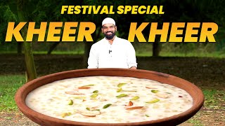 Festival Special Kheer Recipe  Mutton biryani with kheer dessert  Nawabs Kitchen Official [upl. by Immas582]