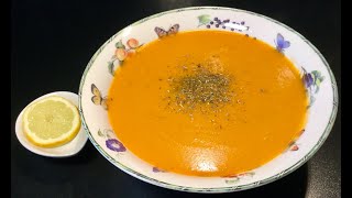 RECETTE TURQUE LA SOUPE DE LENTILLES CORAIL MERCIMEK ÇORBASI 🇹🇷 [upl. by Quita]