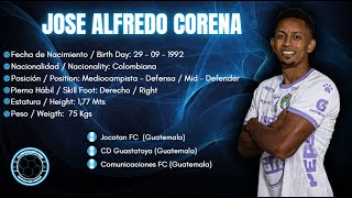 Jose Corena 28  Mediocampista  Midfielder  Comunicaciones FC 2024 [upl. by Kinsler]