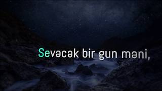 KareokeVurulmuşam  Cinare Melikzade  Sadiq HajiLyrics [upl. by Eedrahc]